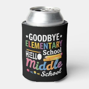 Auf Wiedersehen Grundschule Hallo Mittelschule Dosenkühler