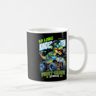 Auf Wiedersehen Kindergarten-Absolvent Dinosaurier Kaffeetasse