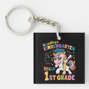 Auf Wiedersehen Kindergarten Hallo 1. Klasse Einho Schlüsselanhänger