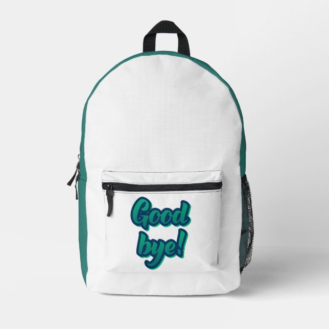 Auf Wiedersehen Rucksack  (Vorderseite)