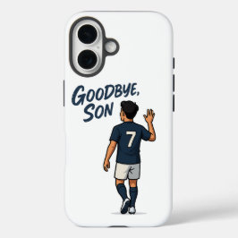 Auf Wiedersehen, Sohn | Emotionalnummer 7 Fußballt iPhone 16 Hülle