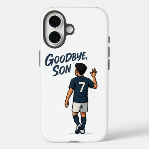 Auf Wiedersehen, Sohn Emotionalnummer 7 Fußballt iPhone 16 Hülle