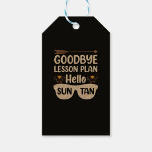 Auf Wiedersehen Unterrichtspläne Hallo Sonnenbräun Geschenkanhänger