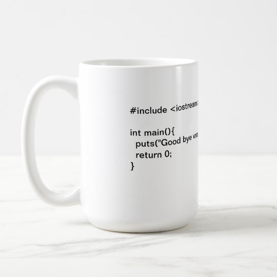 Auf Wiedersehen Welt Kaffeetasse