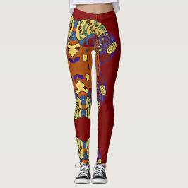 Aufblähen Leggings