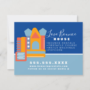 Aufblasbare Castell Jump House Bounce Party Rental Karte
