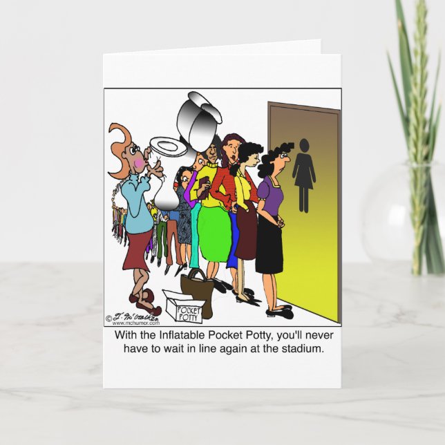 Aufblasbare Tasche kinderleicht Karte (Vorderseite)