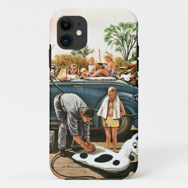 Aufblasen des Strand-Spielzeugs Case-Mate iPhone Hülle (Rückseite)
