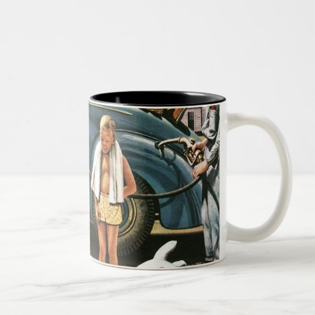 Aufblasen des Strand-Spielzeugs Zweifarbige Tasse (Rechts)