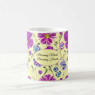 Aufblühende Gedanken, aufblühende Herzen Kaffeetasse