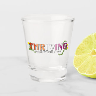 Aufblühender Lesbischer Stolz Schnapsglas
