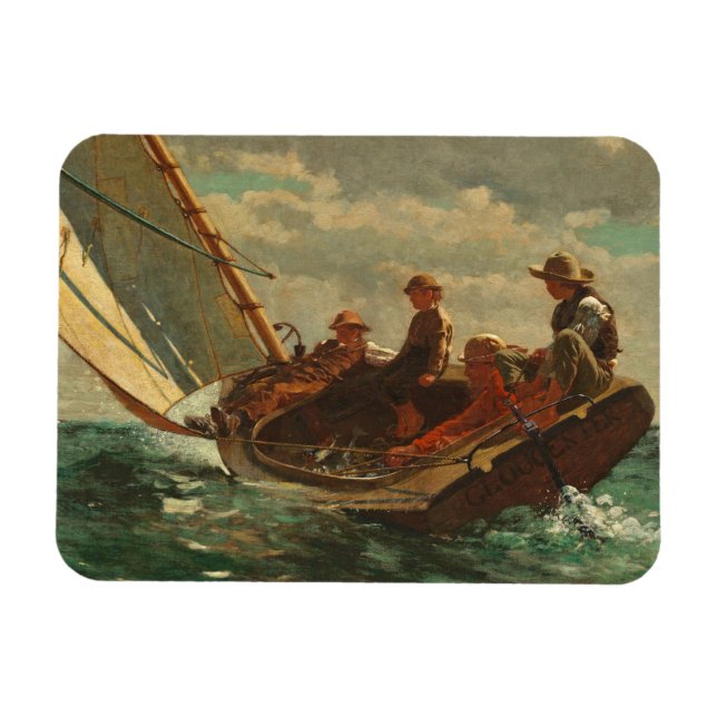 Aufbrechen (ein fairer Wind) 1873-76 Magnet (Horizontal)
