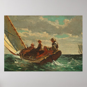 Aufbrechen (ein fairer Wind) 1873-76 Poster