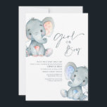 Aufdeckung der Einladung von Mädchen oder Jungen<br><div class="desc">Girl or Boy Einladung - eine Gendereinladung in einem grauen, blauen und rosa Wasserfarbenelefant ist eine atemberaubende und angenehme Art, Gäste zu den besonderen Festlichkeiten einzuladen. Mit hochwertigem Cardstock und schönem Design wird es sicher einen bleibenden Eindruck machen. Bestellen Sie noch heute Ihre und lass uns helfen Ihnen, die perfekte...</div>
