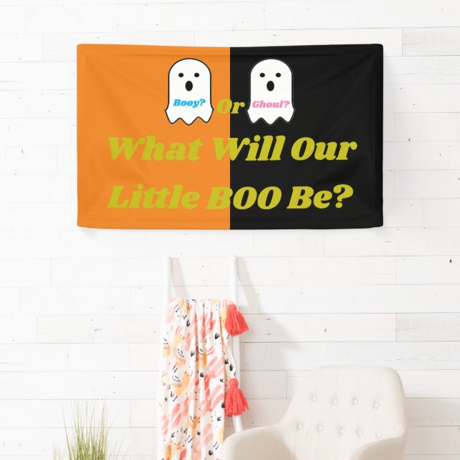 Aufdeckung des Geistergeschlechts in Booy oder Gho Banner (Insitu)