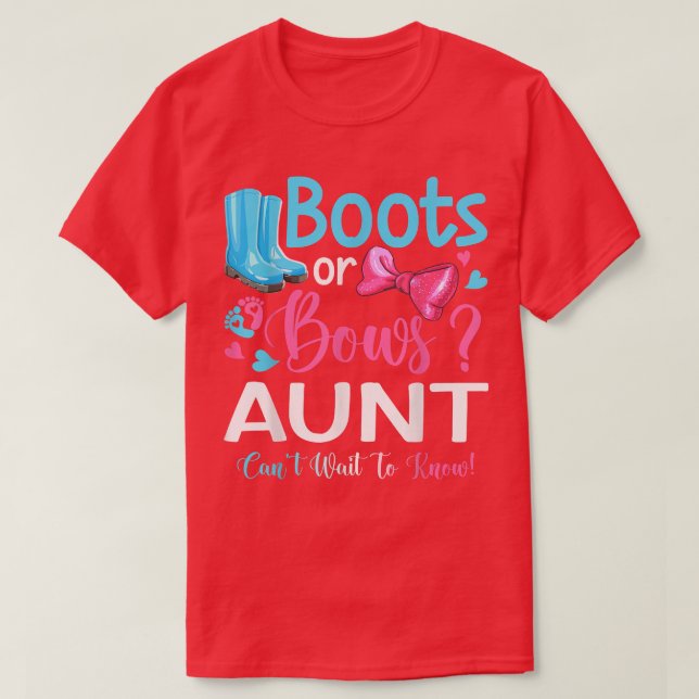 Aufdeckungsstiefel oder Bogen, die Babypar T-Shirt (Design vorne)
