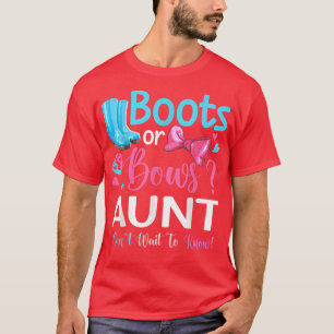 Aufdeckungsstiefel oder Bogen, die Babypar T-Shirt