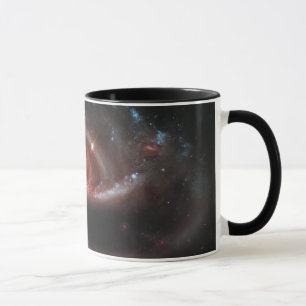 Aufeinander einwirkengalaxien Arp 273 (Hubble Tasse