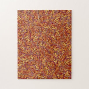 Aufeinander folgendes Speck-Puzzlespiel