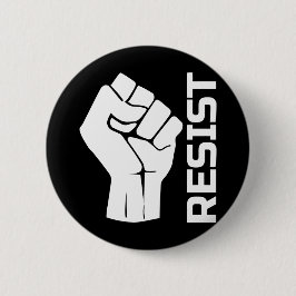 Aufenthalt mit Faust - in weiß 0002 Button
