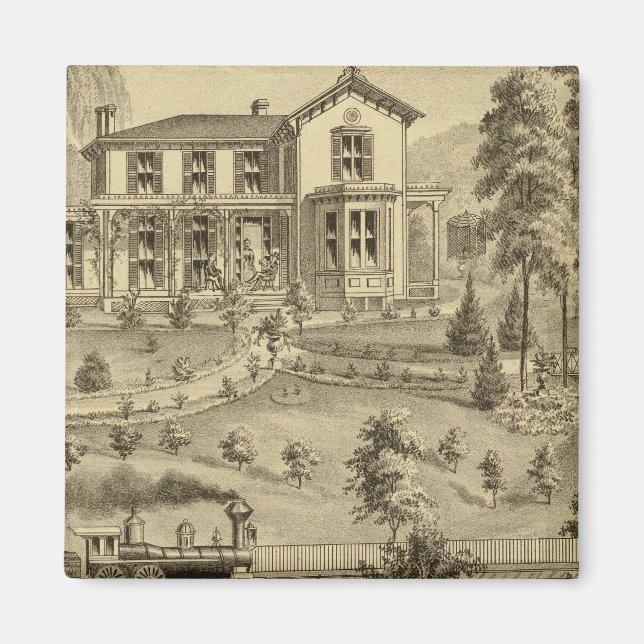 Aufenthalt von David R Kerr Magnet (Vorne)