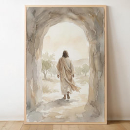 Auferstandener Jesus Christus, Osterbild, Jesus Poster