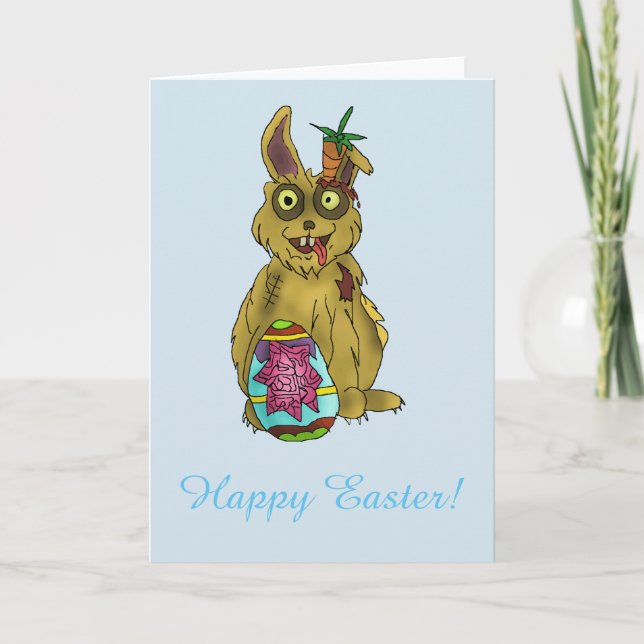 Auferstehung Bunny Standard Grußkarte Feiertagskarte (Vorderseite)