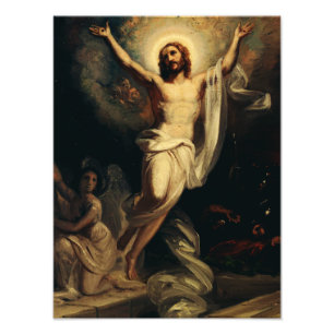 Auferstehung Christi durch Robert Wilhelm Ekman Fotodruck