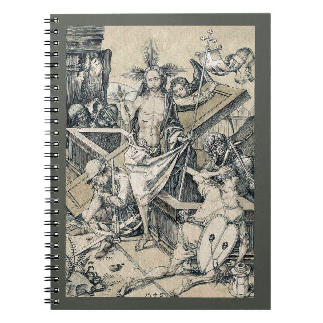 Auferstehung Christi Jesus Notizblock (Vorderseite)