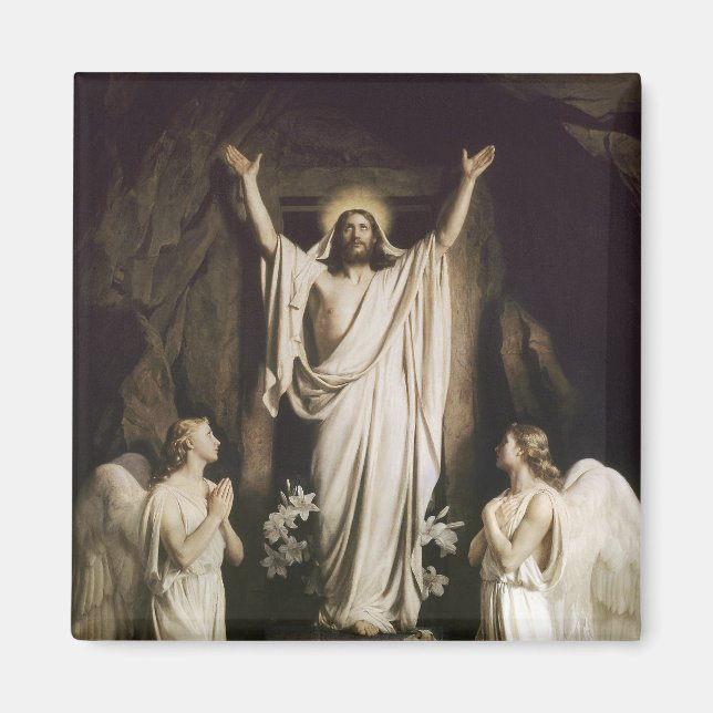 Auferstehung Christi Magnet (Vorne)