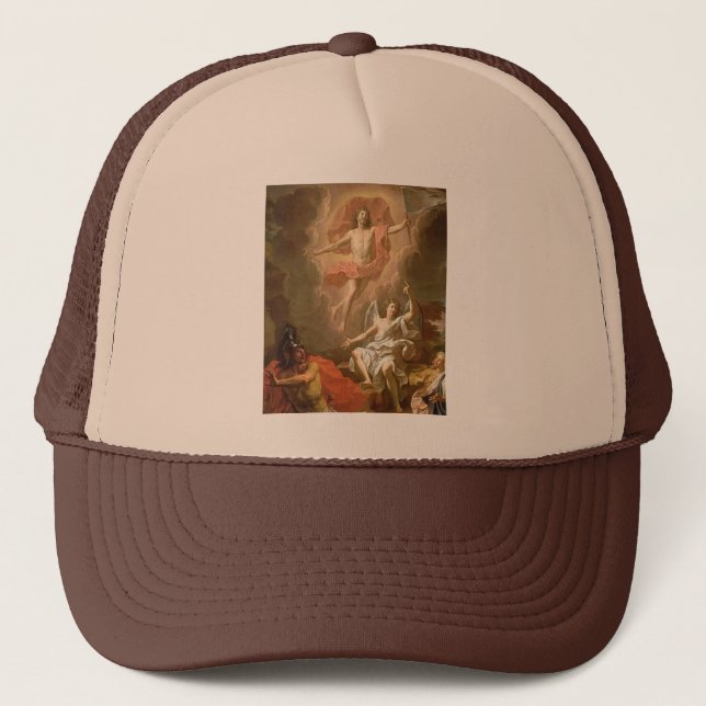 Auferstehung Christi Truckerkappe (Vorderseite)