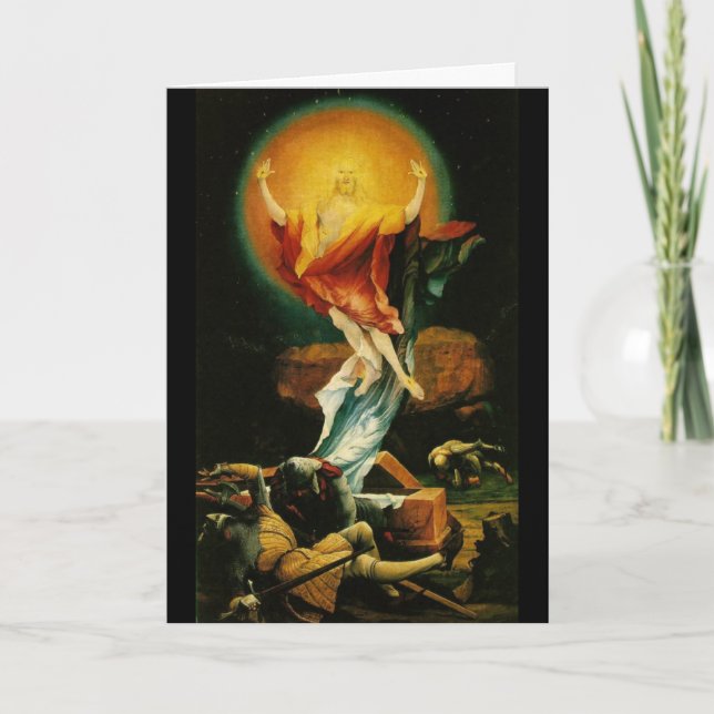 Auferstehung der Christlichen Grußkarte - Diözese Karte (Vorderseite)