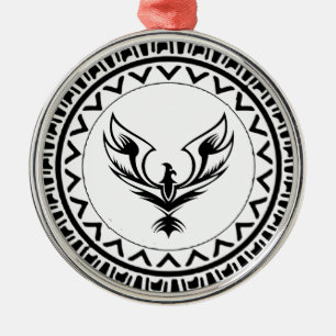 Auferstehung des Phönix Silbernes Ornament