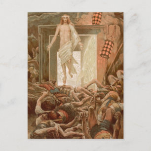 Auferstehung Jesu Christi durch James Tissot Postkarte