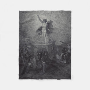 Auferstehung Jesu Christi Fleecedecke
