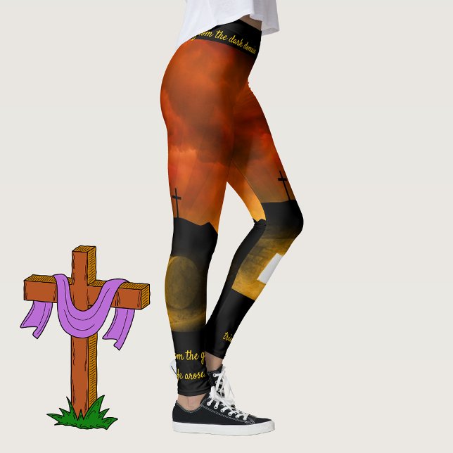 Auferstehung Jesu Christi Leggings (Von Creator hochgeladen)