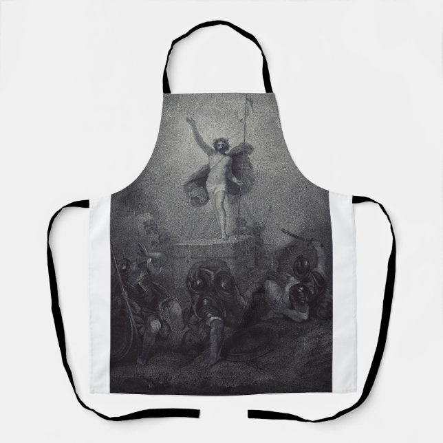 Auferstehung Jesu Christi Schürze (Vorderseite)