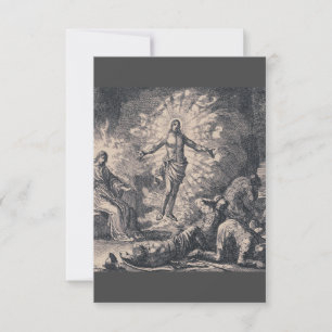 Auferstehung Jesu Christi von Jan Luyken Dankeskarte