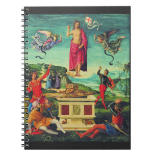 Auferstehung Jesu Christi von Raffael Notizblock