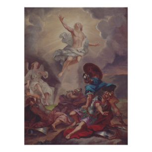 Auferstehung Jesu durch Berndt Abraham Godenhjelm Poster