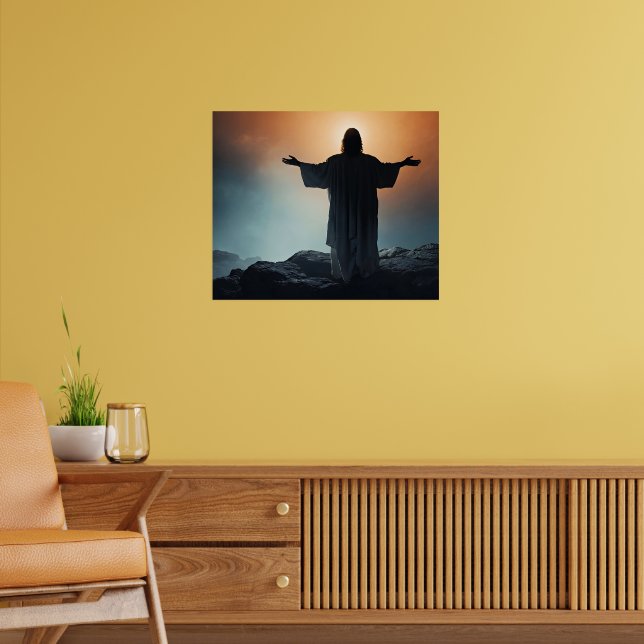 Auferstehung und Himmelfahrt Poster (Wohnzimmer 2)