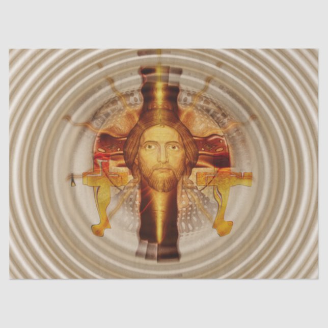 Auferstehungs-Jesus-Gewebepapier Seidenpapier (Vorderseite)