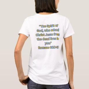 Auferstehungskraft Christliches Kreuz T-Shirt