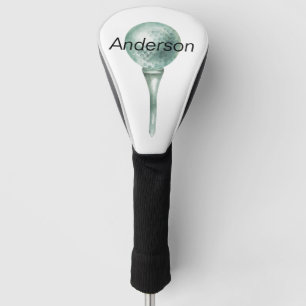 Auffallende Mongram Golf Driver Cover Headcover