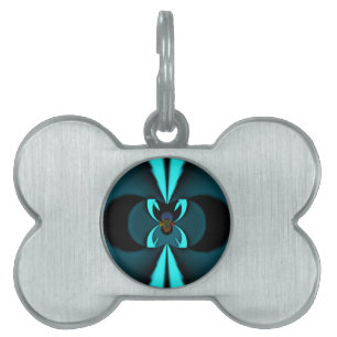 Auffallendes Design für Cyan und Black Vector Tiermarke