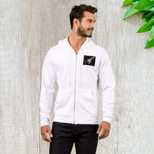 Auffallendes schwarzes elektrisches Gitarrenmusiki Hoodie