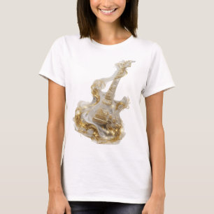 Auffällige silberne ABSTRACT ART moderne Gestaltun T-Shirt