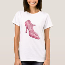 Auffälliger Rosa GLASSLIPPER Maßdesign