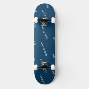 Auffälliges, benutzerdefiniertes Markenname-Textmu Skateboard