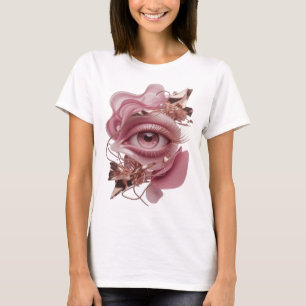 Auffälliges Gold ABSTRACTE KUNST Abstrakte Gestalt T-Shirt